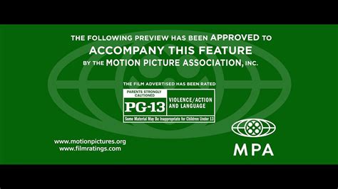 mpaa rating pg 13.